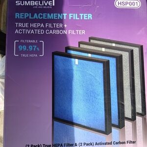 Sumbelive Replacement Filter Pack